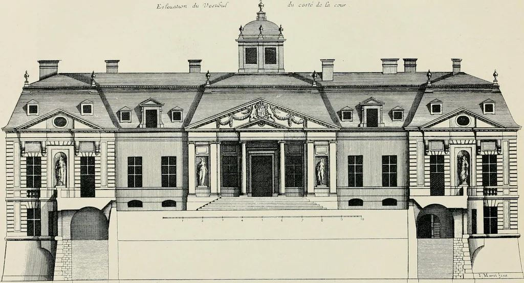 An illustration from A history of French architecture from the death of Mazarin till the death of Louis XV, 1661-1774, 1921, leaf 106