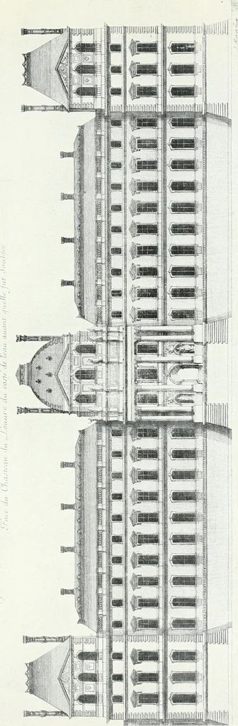 An illustration from A history of French architecture from the death of Mazarin till the death of Louis XV, 1661-1774, 1921, leaf 109