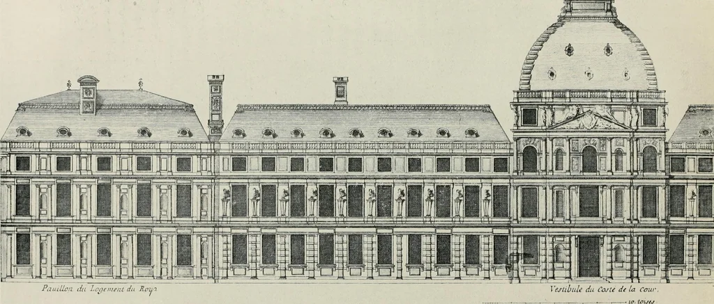 An illustration from A history of French architecture from the death of Mazarin till the death of Louis XV, 1661-1774, 1921, leaf 110