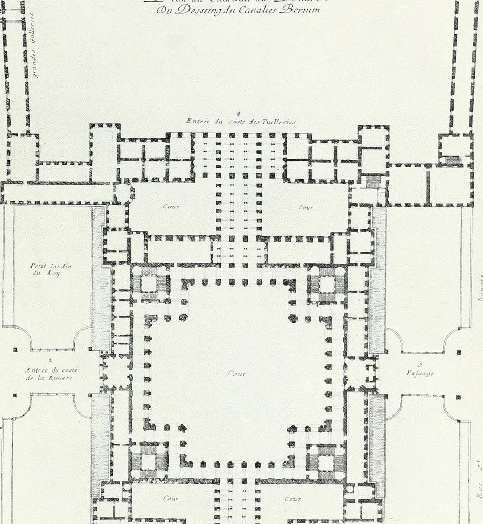 An illustration from A history of French architecture from the death of Mazarin till the death of Louis XV, 1661-1774, 1921, leaf 125