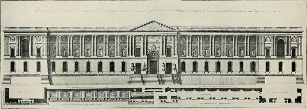An illustration from A history of French architecture from the death of Mazarin till the death of Louis XV, 1661-1774, 1921, leaf 136