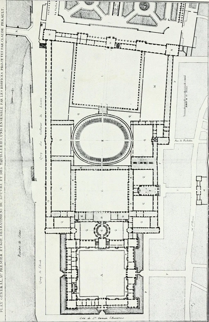 An illustration from A history of French architecture from the death of Mazarin till the death of Louis XV, 1661-1774, 1921, leaf 137