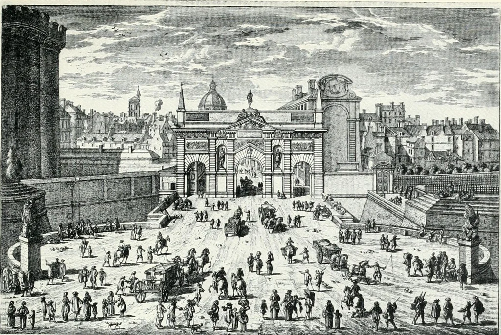 An illustration from A history of French architecture from the death of Mazarin till the death of Louis XV, 1661-1774, 1921, leaf 155