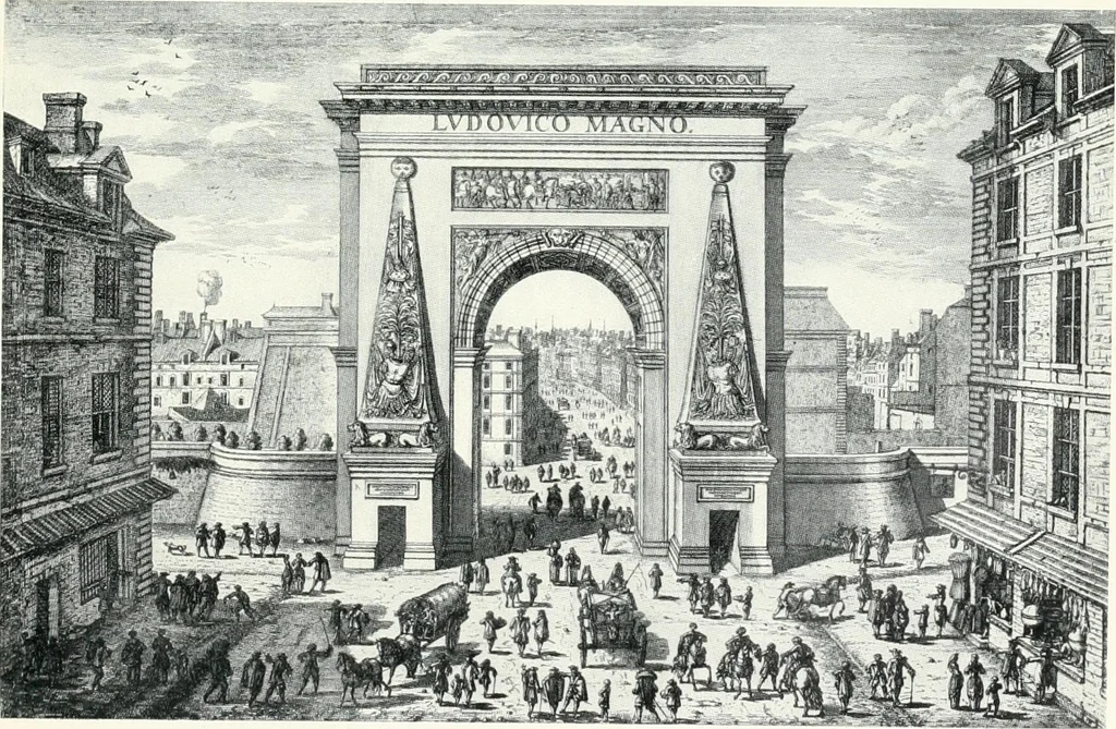 An illustration from A history of French architecture from the death of Mazarin till the death of Louis XV, 1661-1774, 1921, leaf 155