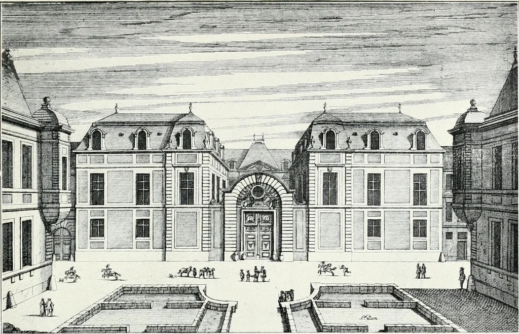 An illustration from A history of French architecture from the death of Mazarin till the death of Louis XV, 1661-1774, 1921, leaf 197