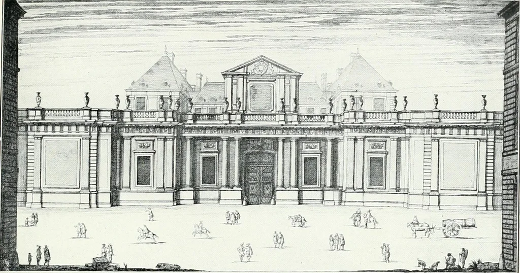 An illustration from A history of French architecture from the death of Mazarin till the death of Louis XV, 1661-1774, 1921, leaf 207