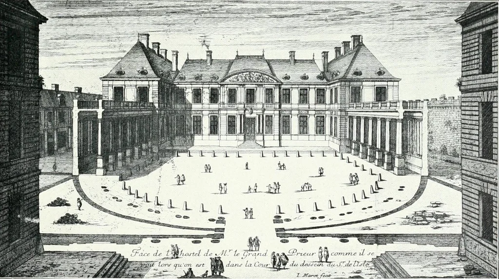 An illustration from A history of French architecture from the death of Mazarin till the death of Louis XV, 1661-1774, 1921, leaf 207