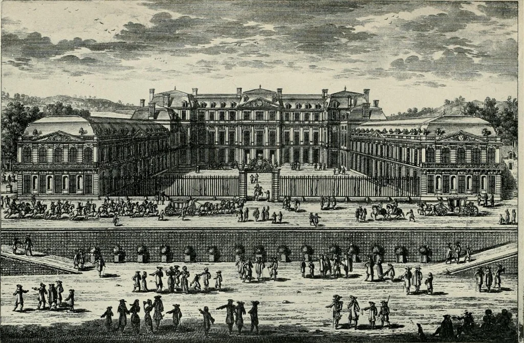 An illustration from A history of French architecture from the death of Mazarin till the death of Louis XV, 1661-1774, 1921, leaf 208