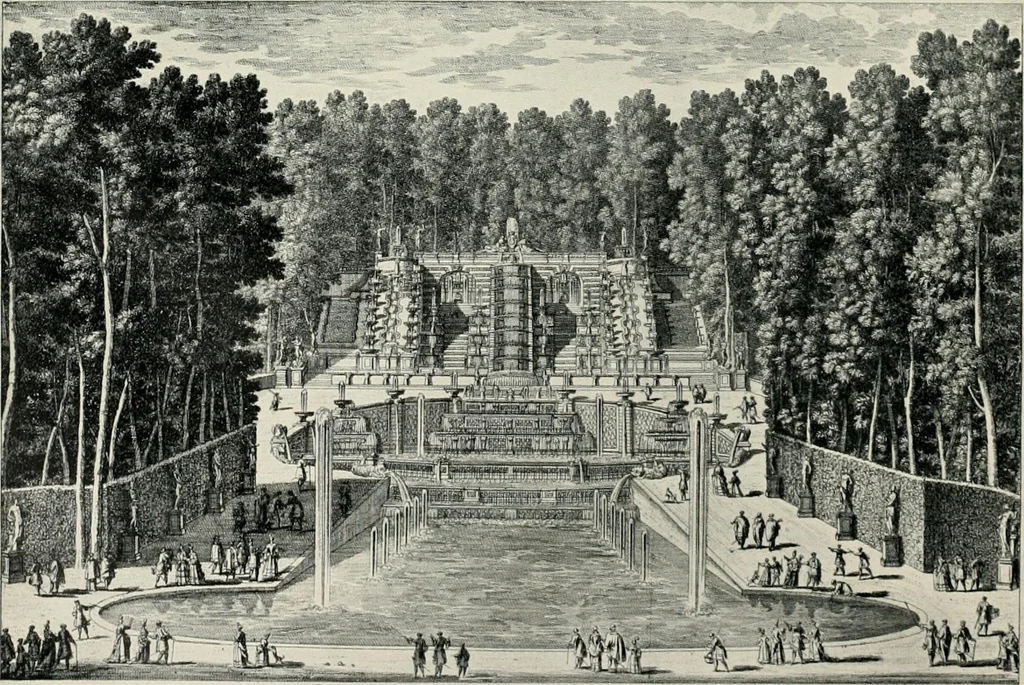 An illustration from A history of French architecture from the death of Mazarin till the death of Louis XV, 1661-1774, 1921, leaf 208