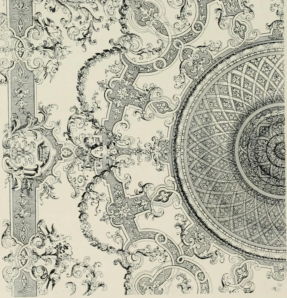 An illustration from A history of French architecture from the death of Mazarin till the death of Louis XV, 1661-1774, 1921, leaf 264