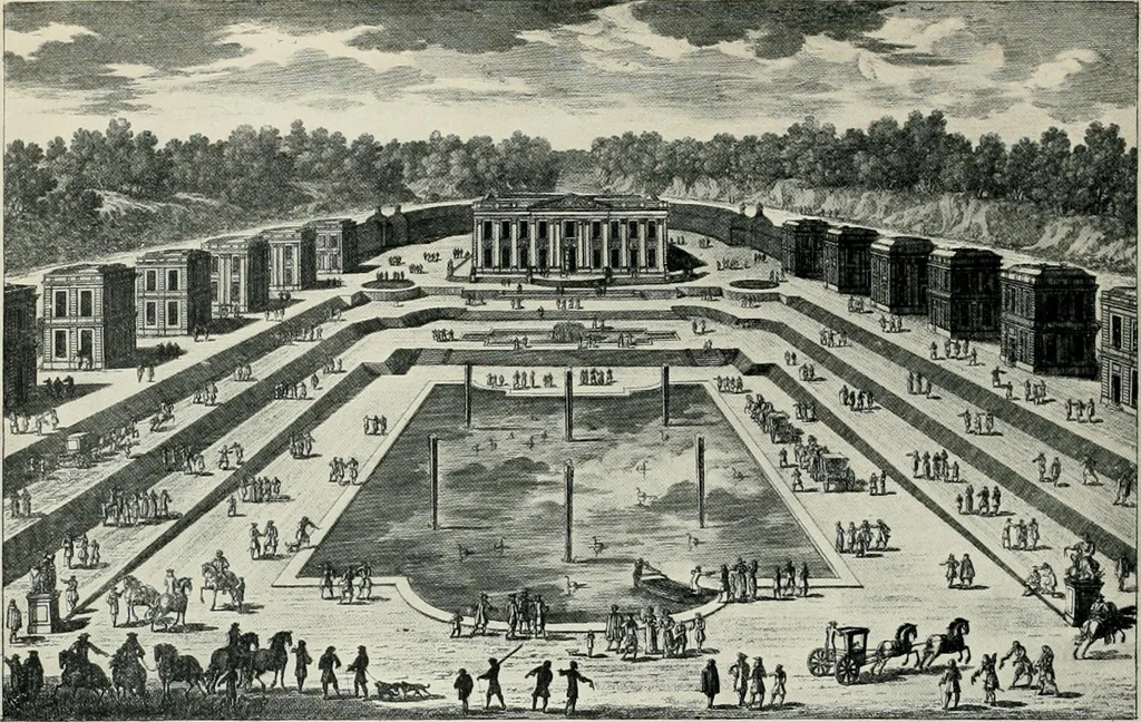 An illustration from A history of French architecture from the death of Mazarin till the death of Louis XV, 1661-1774, 1921, leaf 346