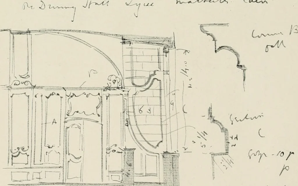 An illustration from A history of French architecture from the death of Mazarin till the death of Louis XV, 1661-1774, 1921, leaf 382