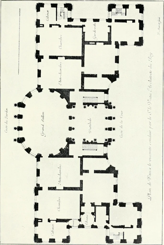 An illustration from A history of French architecture from the death of Mazarin till the death of Louis XV, 1661-1774, 1921, leaf 97