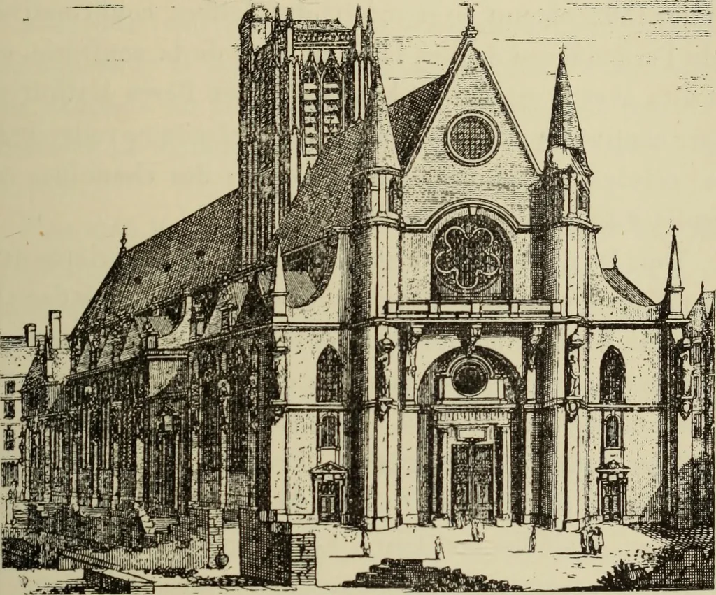 An illustration from Histoire économique de l'imprimerie, 1905, leaf 157