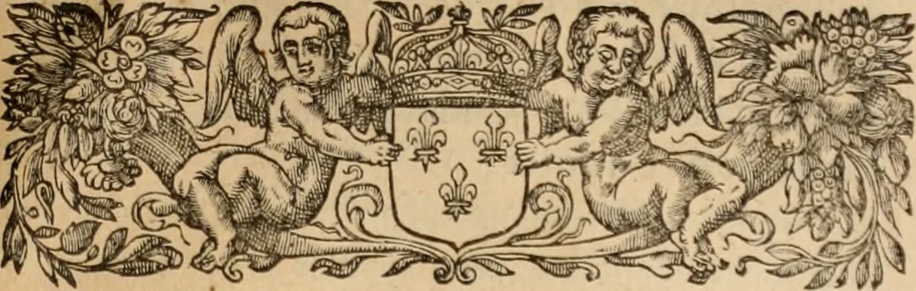 An illustration from Histoire d'Artvs III, dvc de Bretagne et connestable de France : contenant ses memorables faicts depuis l'an 1413 iusques à l'an 1457, 1622, leaf 14