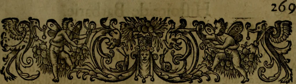 An illustration from Histoire de Barbarie, et de ses Corsaires. Des royavmes, et des villes d'Alger, de Tvnis, de Salé, [et] de Tripoly. Divisée en six livres. Ov il est traitté de levr govvernement, de leurs moeurs, de leurs cruautez, de leurs brigandages, de leurs sortileges, [et] de plusieurs autres particularitez remarquables. Ensemble des grandes miseres et des crvels tourmens qu'endurent les Chrestiens captifs parmy ces infideles, 1649, leaf 300