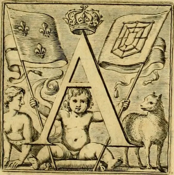 An illustration from Histoire de Charles VII. roy de France, 1661, leaf 32
