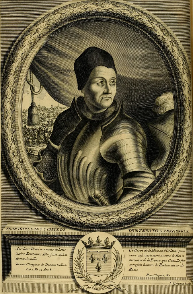 An illustration from Histoire de Charles VII. roy de France, 1661, leaf 831