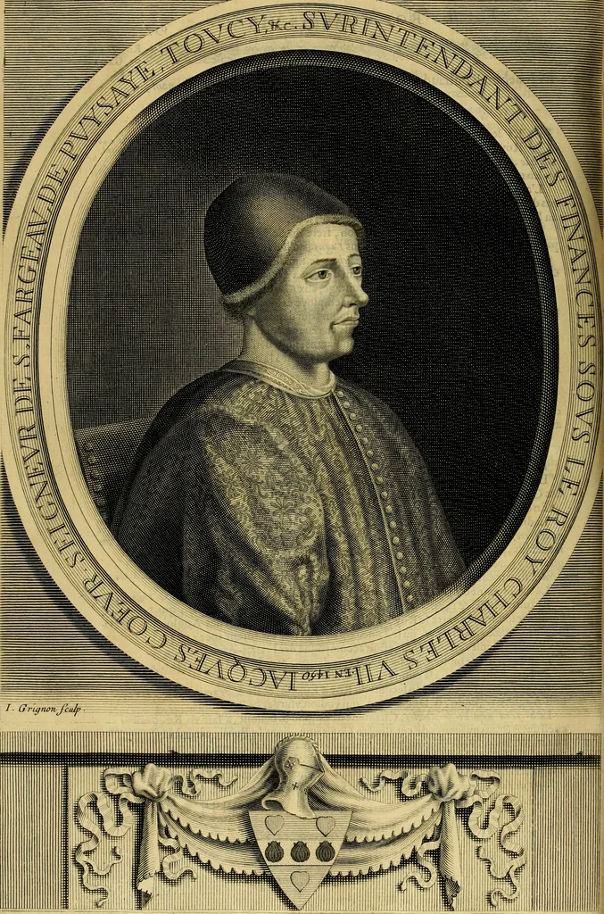 An illustration from Histoire de Charles VII. roy de France, 1661, leaf 889