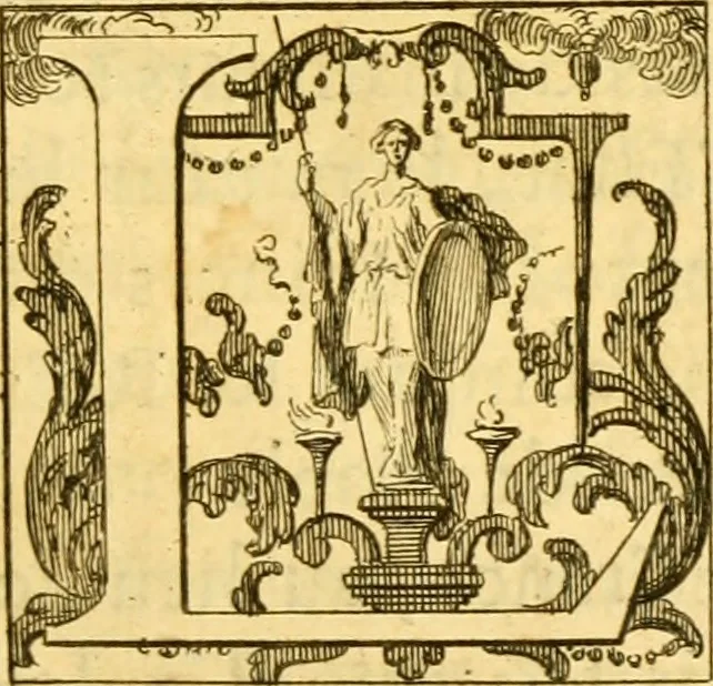 An illustration from Histoire de Charles VI., roi de France. Par monsieur l'abbé de Choisy, 1695, leaf 14
