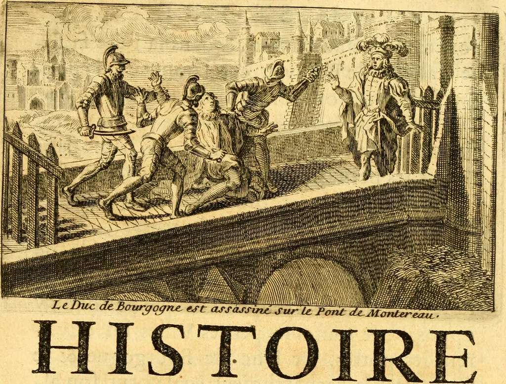An illustration from Histoire de Charles VI., roi de France. Par monsieur l'abbé de Choisy, 1695, leaf 364