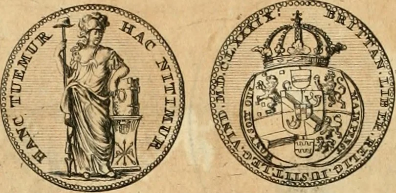 An illustration from Histoire de Guillaume III., roy d'Angleterre, d'Ecosse, de France, et d'Irlande, prince d'Orange, &c.; contenant ses actions les plus memorables, depuis sa naissance jusques à son elevation sur le trône, & ce qui s'est passé dupuis jusques à l'entiere reduction du royaume d'Irlande, 1692, leaf 117
