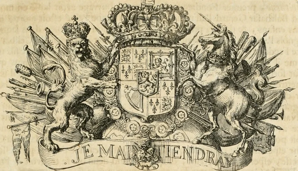 An illustration from Histoire de Guillaume III., roy d'Angleterre, d'Ecosse, de France, et d'Irlande, prince d'Orange, &c.; contenant ses actions les plus memorables, depuis sa naissance jusques à son elevation sur le trône, & ce qui s'est passé dupuis jusques à l'entiere reduction du royaume d'Irlande, 1692, leaf 12