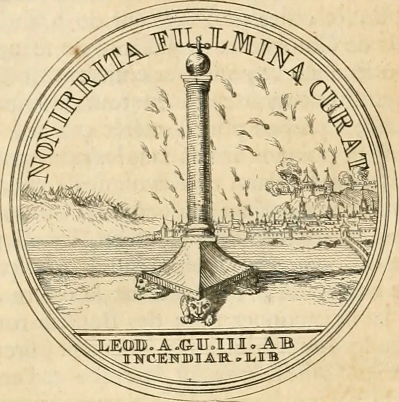 An illustration from Histoire de Guillaume III., roy d'Angleterre, d'Ecosse, de France, et d'Irlande, prince d'Orange, &c.; contenant ses actions les plus memorables, depuis sa naissance jusques à son elevation sur le trône, & ce qui s'est passé dupuis jusques à l'entiere reduction du royaume d'Irlande, 1692, leaf 231