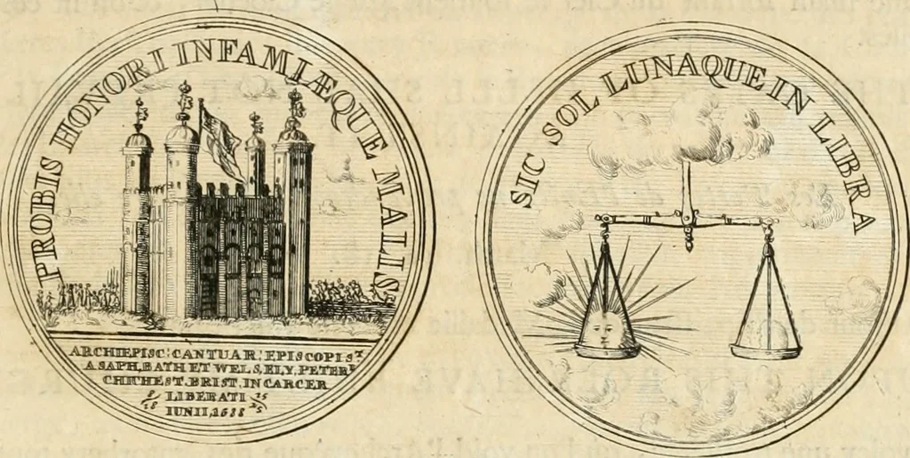 An illustration from Histoire de Guillaume III., roy d'Angleterre, d'Ecosse, de France, et d'Irlande, prince d'Orange, &c.; contenant ses actions les plus memorables, depuis sa naissance jusques à son elevation sur le trône, & ce qui s'est passé dupuis jusques à l'entiere reduction du royaume d'Irlande, 1692, leaf 72