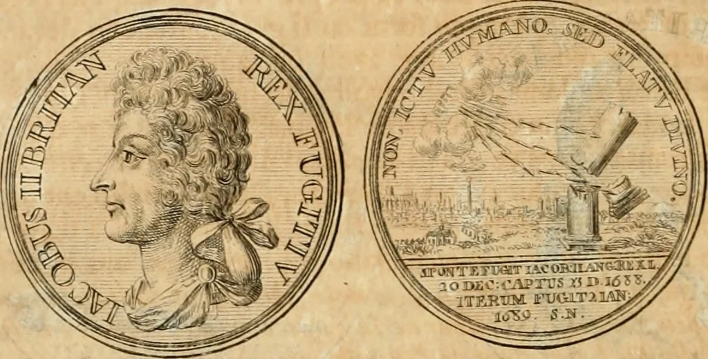 An illustration from Histoire de Guillaume III., roy d'Angleterre, d'Ecosse, de France, et d'Irlande, prince d'Orange, &c.; contenant ses actions les plus memorables, depuis sa naissance jusques à son elevation sur le trône, & ce qui s'est passé dupuis jusques à l'entiere reduction du royaume d'Irlande, 1692, leaf 93
