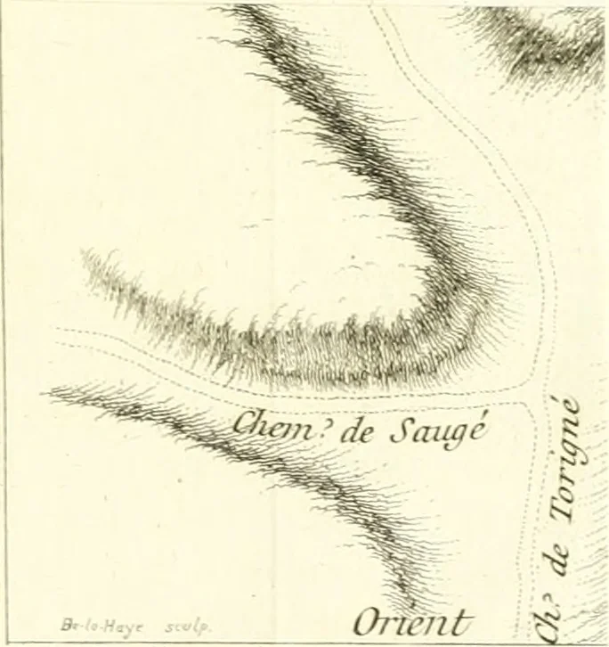 An illustration from Histoire de l'Académie royale des inscriptions et belles lettres, depuis son establissement jusqu'à présent : Avec les Mémoires de littérature tirez des registres de cette Académie depuis son renouvellement jusqu'en 1710, 1736, leaf 132