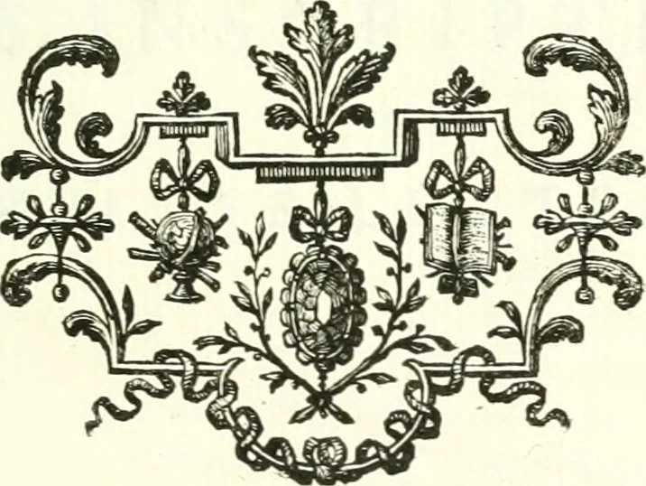 An illustration from Histoire de l'Académie royale des inscriptions et belles lettres, depuis son establissement jusqu'à présent : Avec les Mémoires de littérature tirez des registres de cette Académie depuis son renouvellement jusqu'en 1710, 1736, leaf 18