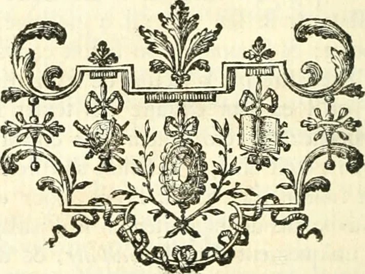 An illustration from Histoire de l'Académie royale des inscriptions et belles lettres, depuis son establissement jusqu'à présent : Avec les Mémoires de littérature tirez des registres de cette Académie depuis son renouvellement jusqu'en 1710, 1736, leaf 653