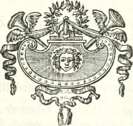 An illustration from Histoire de l'Académie royale des inscriptions et belles lettres, depuis son establissement jusqu'à présent : Avec les Mémoires de littérature tirez des registres de cette Académie depuis son renouvellement jusqu'en 1710, 1736, leaf 11