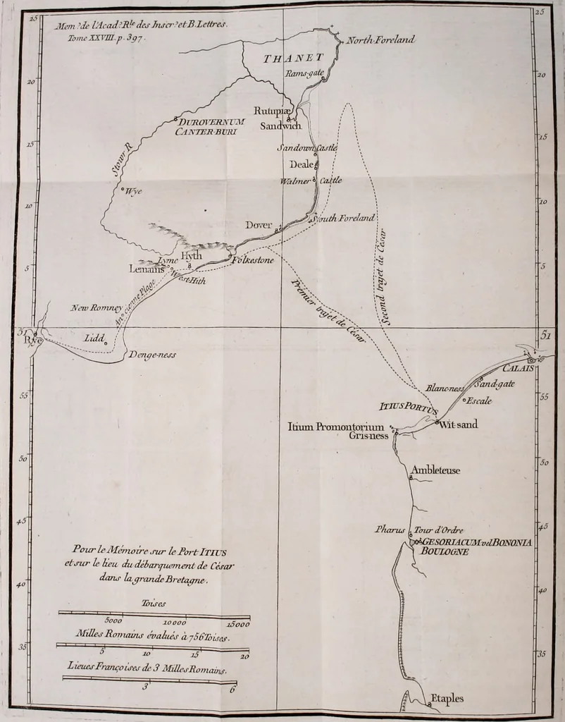 An illustration from Histoire de l'Académie royale des inscriptions et belles lettres, depuis son establissement jusqu'à présent : Avec les Mémoires de littérature tirez des registres de cette Académie depuis son renouvellement jusqu'en 1710, 1736, leaf 419