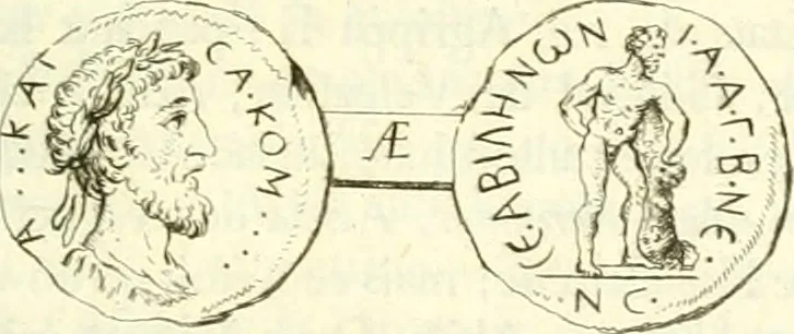 An illustration from Histoire de l'Académie royale des inscriptions et belles lettres, depuis son establissement jusqu'à présent : Avec les Mémoires de littérature tirez des registres de cette Académie depuis son renouvellement jusqu'en 1710, 1736, leaf 590