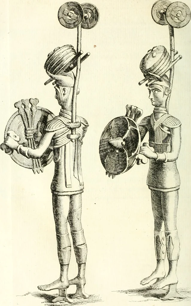 An illustration from Histoire de l'Académie royale des inscriptions et belles lettres, depuis son establissement jusqu'à présent : Avec les Mémoires de littérature tirez des registres de cette Académie depuis son renouvellement jusqu'en 1710, 1736, leaf 617