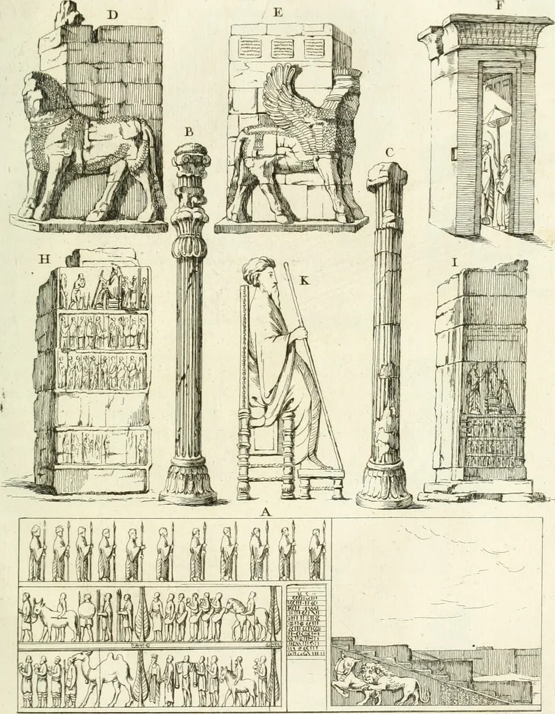 An illustration from Histoire de l'Académie royale des inscriptions et belles lettres, depuis son establissement jusqu'à présent : Avec les Mémoires de littérature tirez des registres de cette Académie depuis son renouvellement jusqu'en 1710, 1736, leaf 162