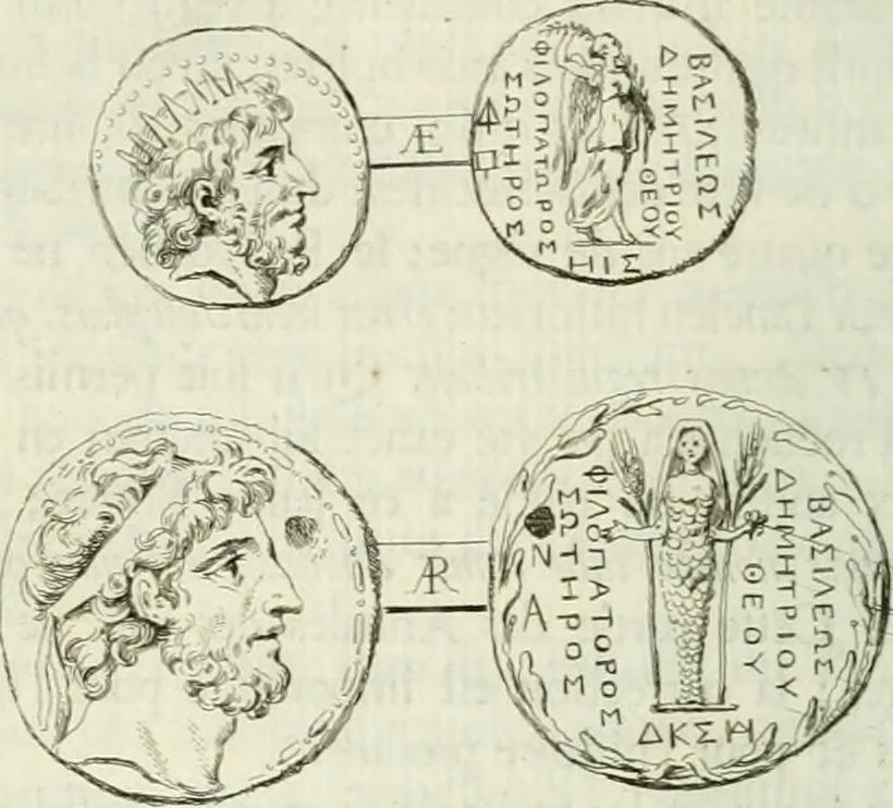 An illustration from Histoire de l'Académie royale des inscriptions et belles lettres, depuis son establissement jusqu'à présent : Avec les Mémoires de littérature tirez des registres de cette Académie depuis son renouvellement jusqu'en 1710, 1736, leaf 233