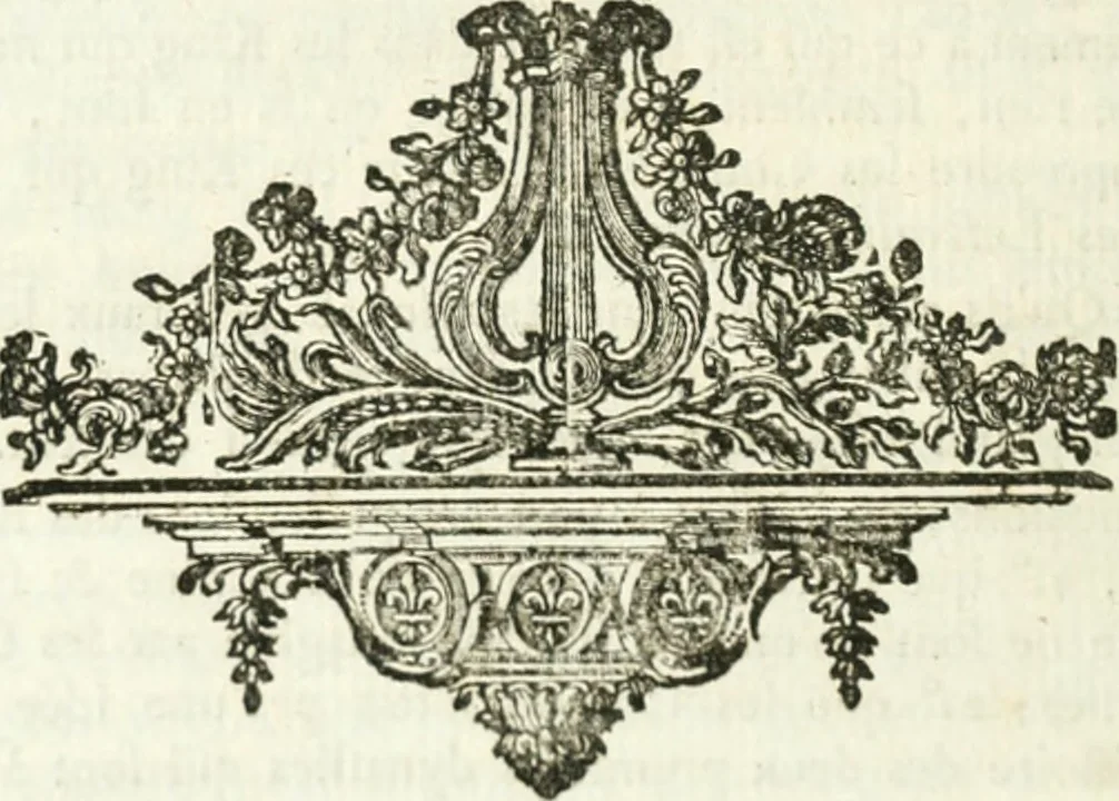 An illustration from Histoire de l'Académie royale des inscriptions et belles lettres, depuis son establissement jusqu'à présent : Avec les Mémoires de littérature tirez des registres de cette Académie depuis son renouvellement jusqu'en 1710, 1736, leaf 295