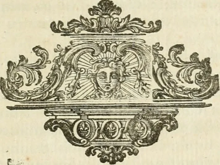 An illustration from Histoire de l'Académie royale des inscriptions et belles lettres, depuis son establissement jusqu'à présent : Avec les Mémoires de littérature tirez des registres de cette Académie depuis son renouvellement jusqu'en 1710, 1736, leaf 410