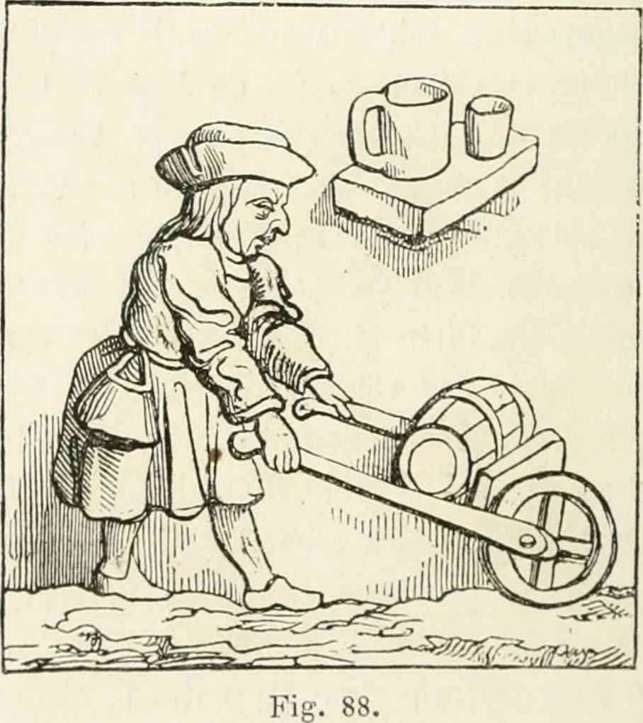 An illustration from Histoire de la caricature et du grotesque dans la littérature et dans l'art, 1875, leaf 162