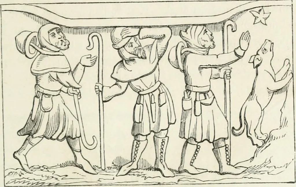 An illustration from Histoire de la caricature et du grotesque dans la littérature et dans l'art, 1875, leaf 165