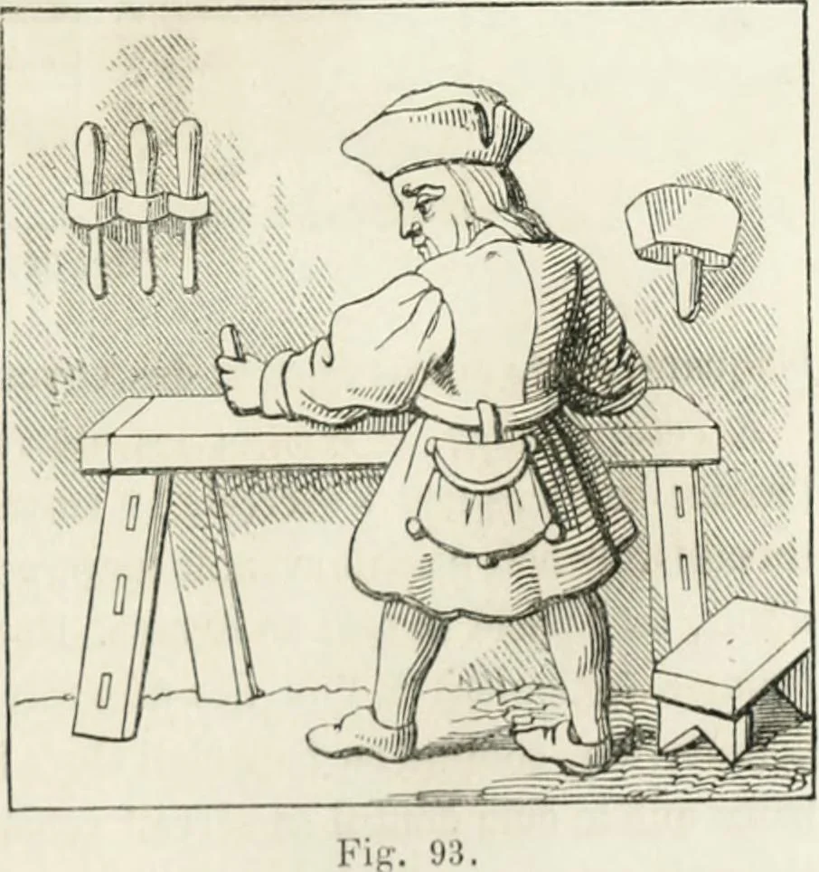 An illustration from Histoire de la caricature et du grotesque dans la littérature et dans l'art, 1875, leaf 165