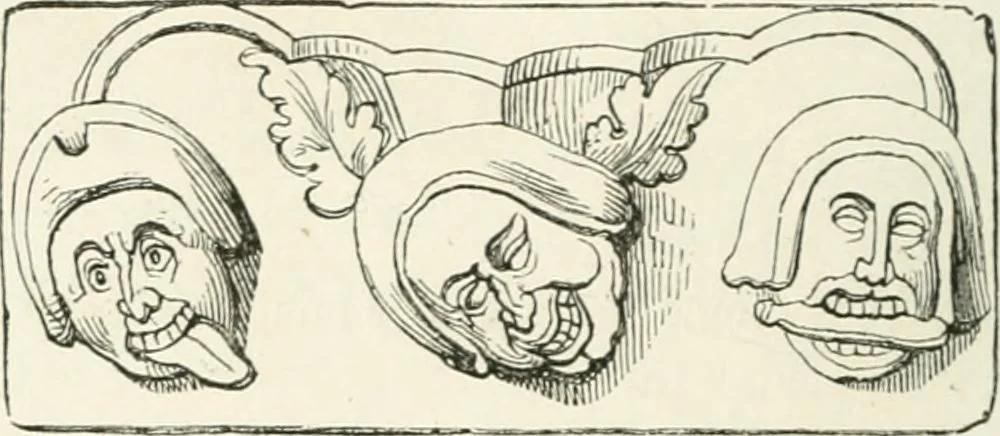 An illustration from Histoire de la caricature et du grotesque dans la littérature et dans l'art, 1875, leaf 170
