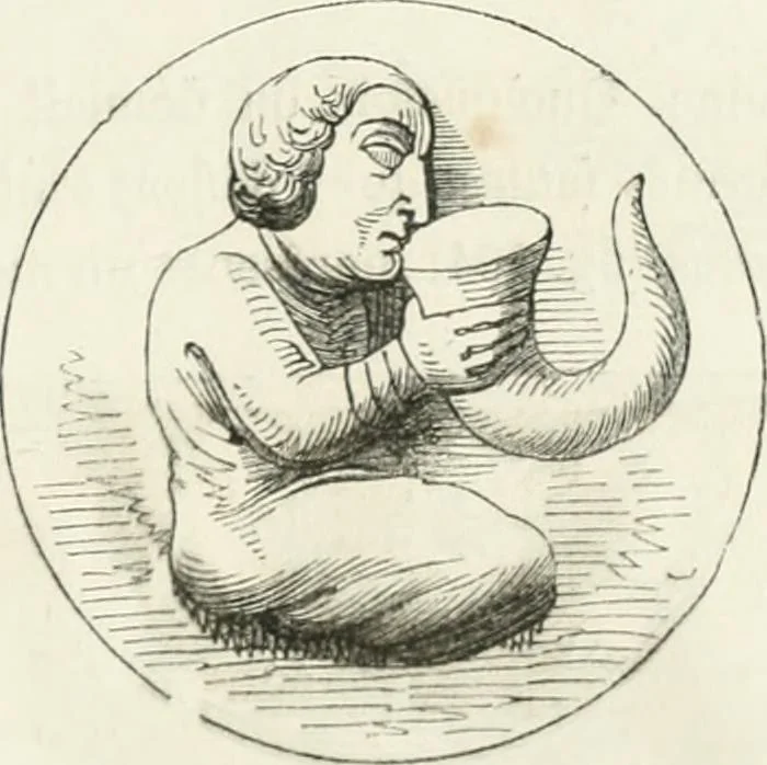 An illustration from Histoire de la caricature et du grotesque dans la littérature et dans l'art, 1875, leaf 173