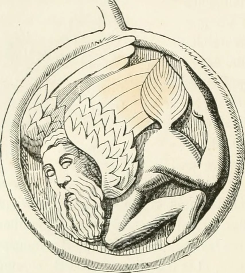 An illustration from Histoire de la caricature et du grotesque dans la littérature et dans l'art, 1875, leaf 174