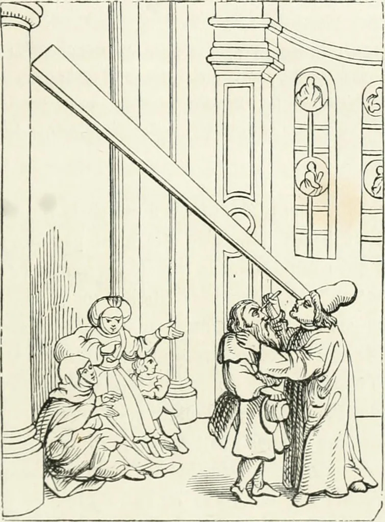 An illustration from Histoire de la caricature et du grotesque dans la littérature et dans l'art, 1875, leaf 179