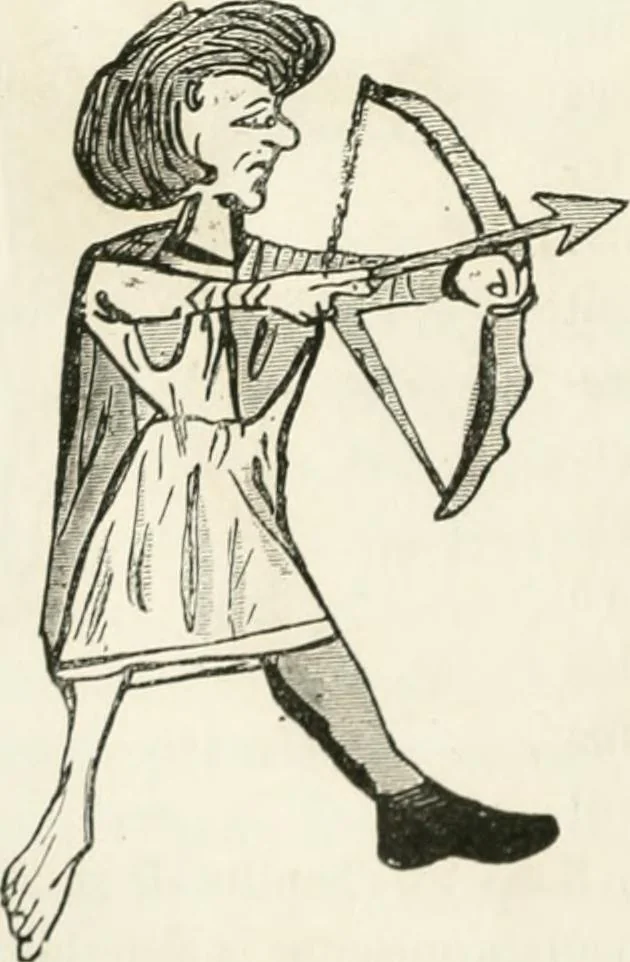 An illustration from Histoire de la caricature et du grotesque dans la littérature et dans l'art, 1875, leaf 198
