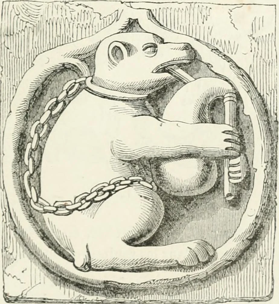 An illustration from Histoire de la caricature et du grotesque dans la littérature et dans l'art, 1875, leaf 215